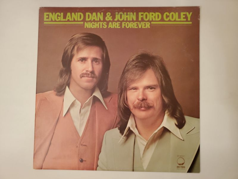 England Dan & John Ford Coley Nights Are Forever vinyl record